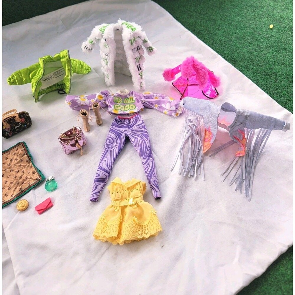 Doll Accessories Mega Lot Mini Fashion Shadow High ZURU Bags Shoes Clothes